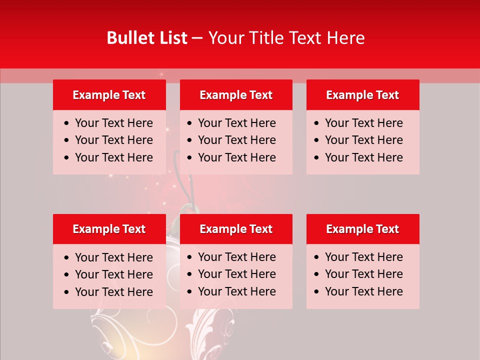 Xmas Winter Sphere PowerPoint Template