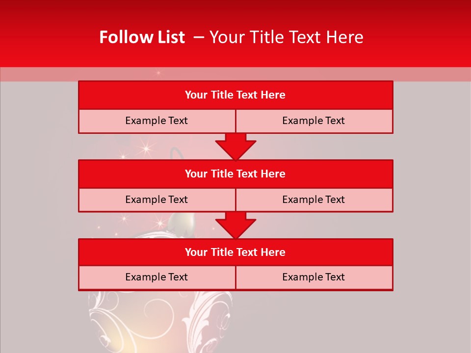 Xmas Winter Sphere PowerPoint Template