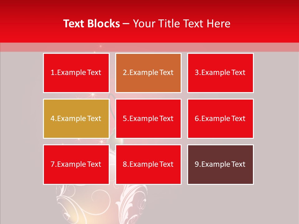 Xmas Winter Sphere PowerPoint Template