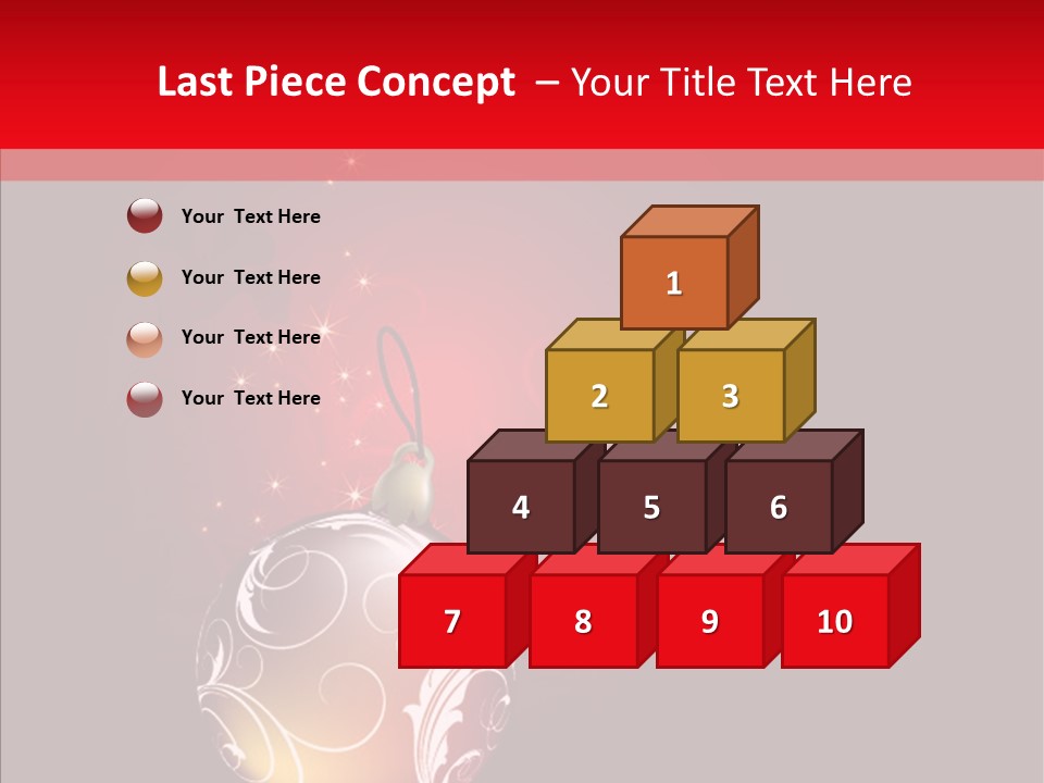 Xmas Winter Sphere PowerPoint Template