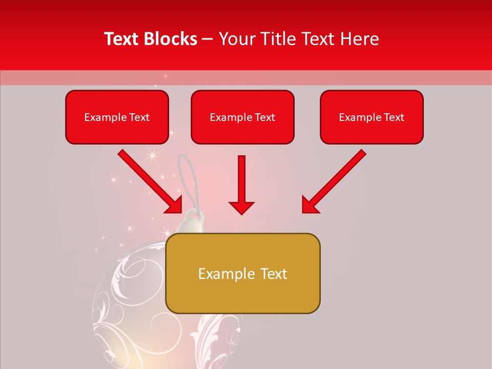 Xmas Winter Sphere PowerPoint Template