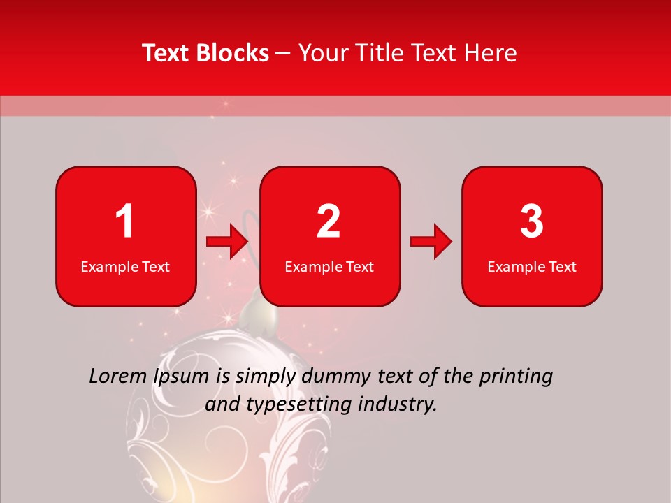 Xmas Winter Sphere PowerPoint Template