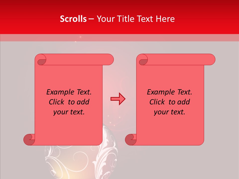 Xmas Winter Sphere PowerPoint Template