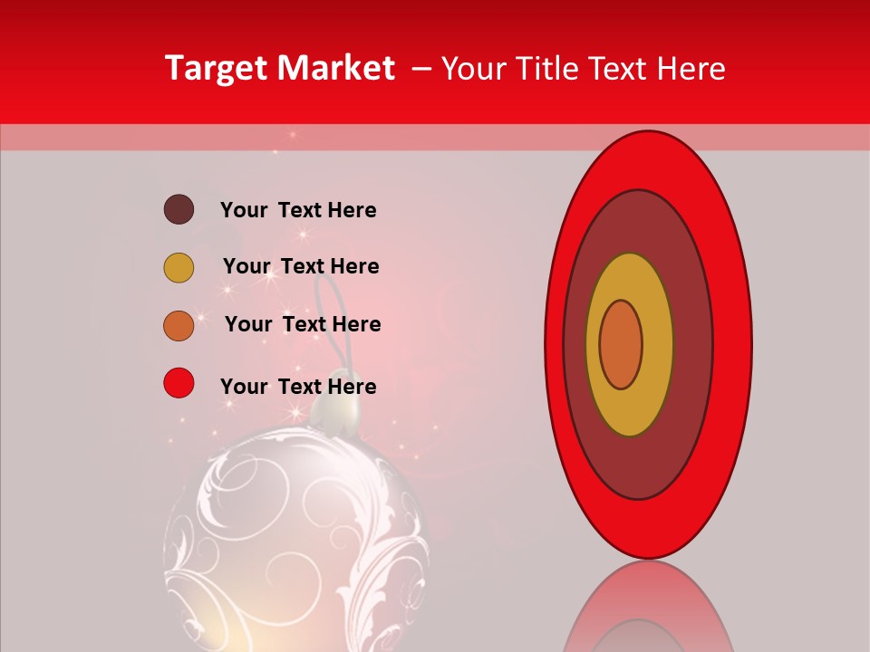 Xmas Winter Sphere PowerPoint Template