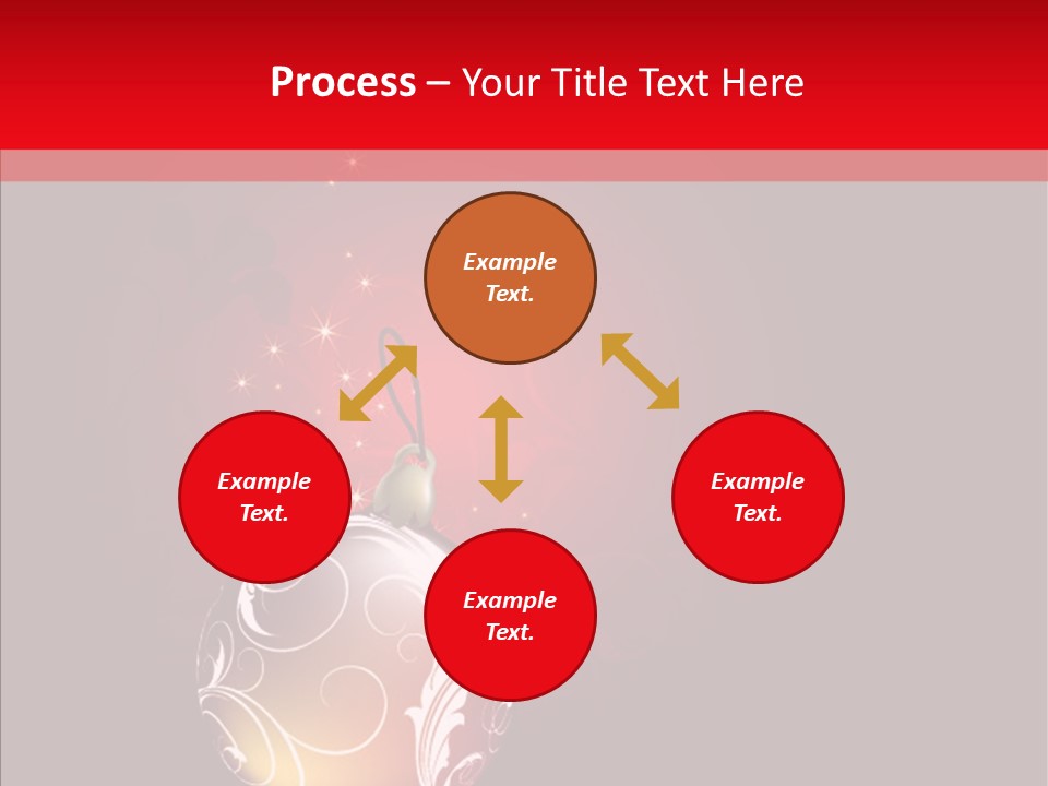 Xmas Winter Sphere PowerPoint Template