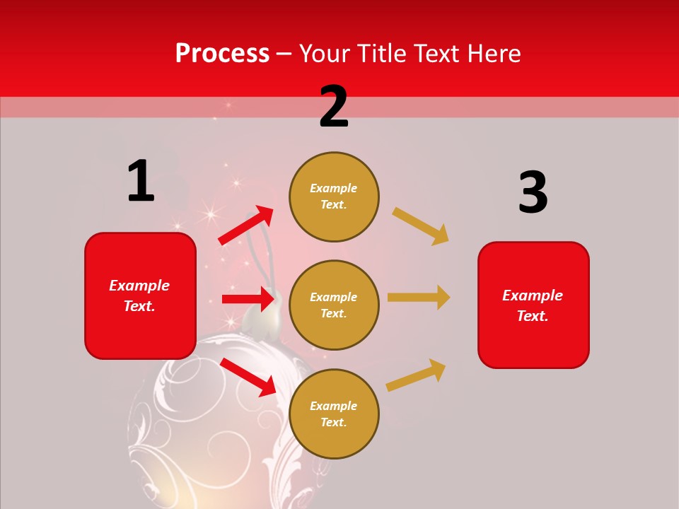 Xmas Winter Sphere PowerPoint Template