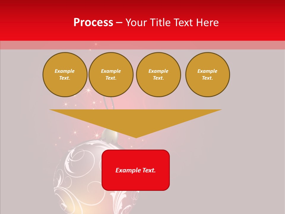 Xmas Winter Sphere PowerPoint Template