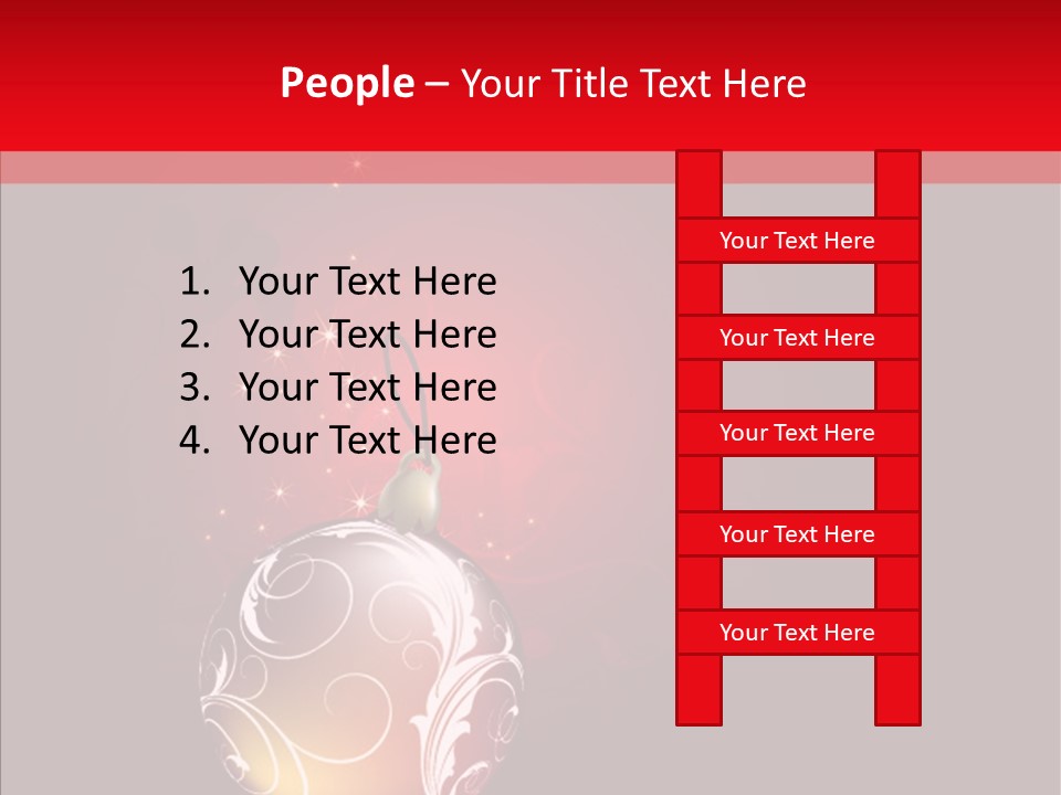 Xmas Winter Sphere PowerPoint Template