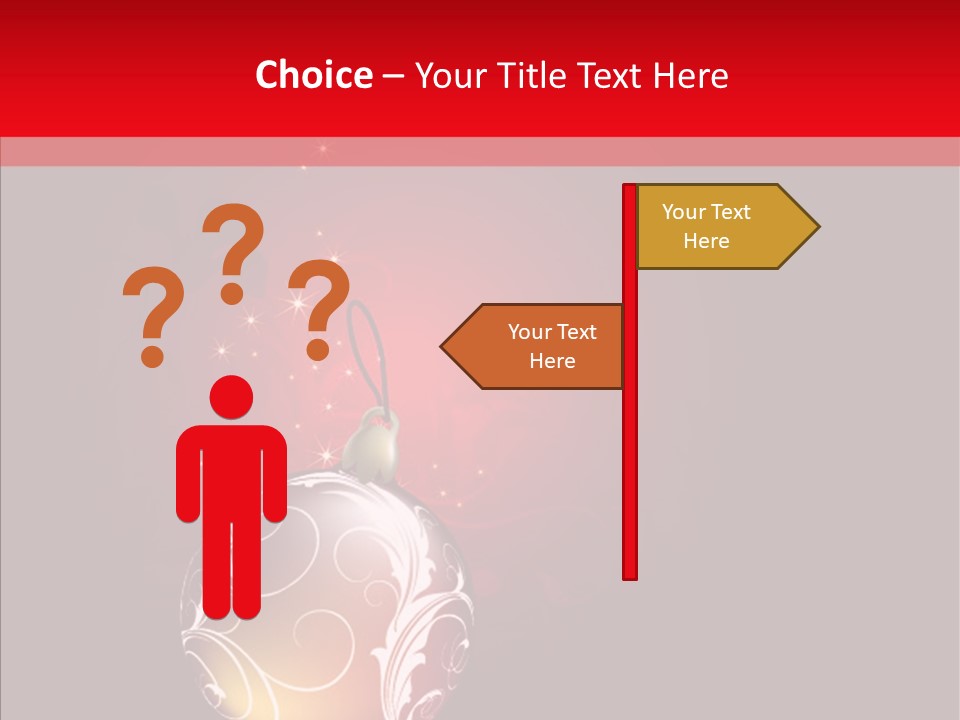 Xmas Winter Sphere PowerPoint Template