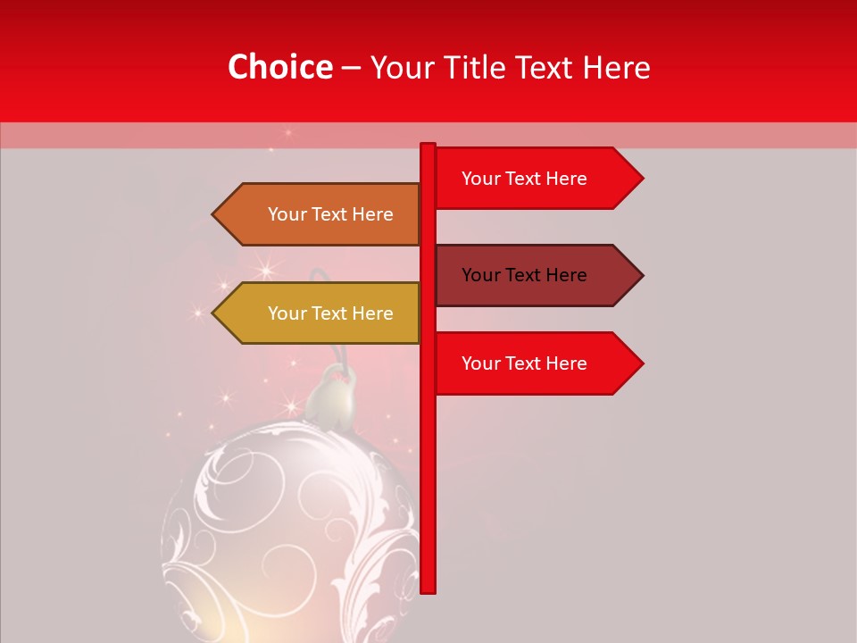 Xmas Winter Sphere PowerPoint Template