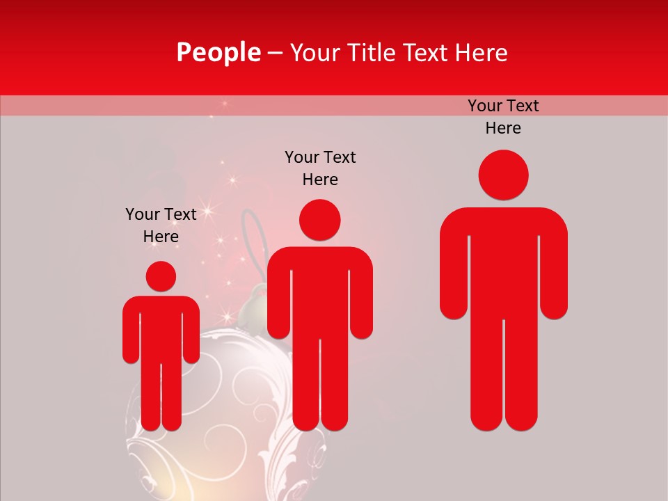 Xmas Winter Sphere PowerPoint Template