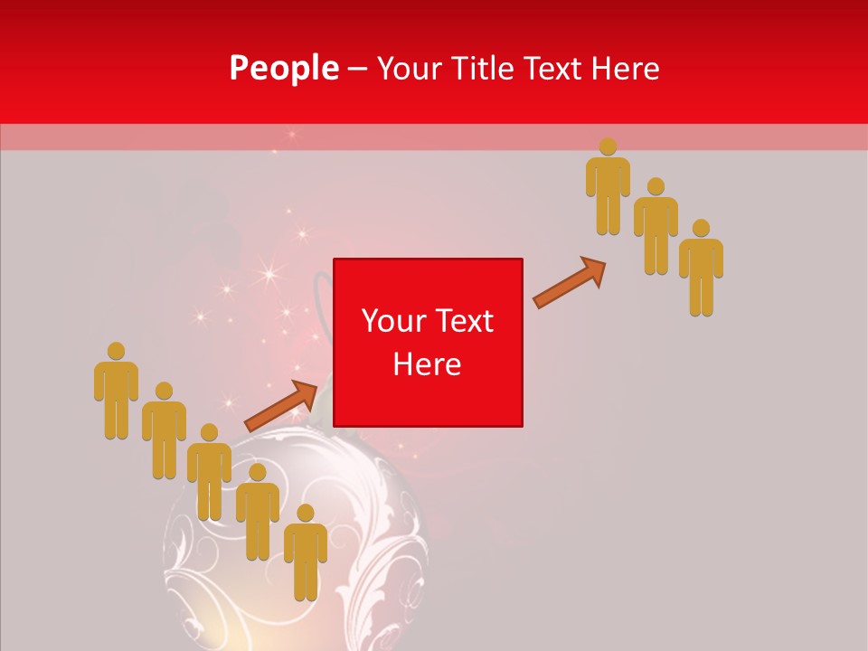 Xmas Winter Sphere PowerPoint Template