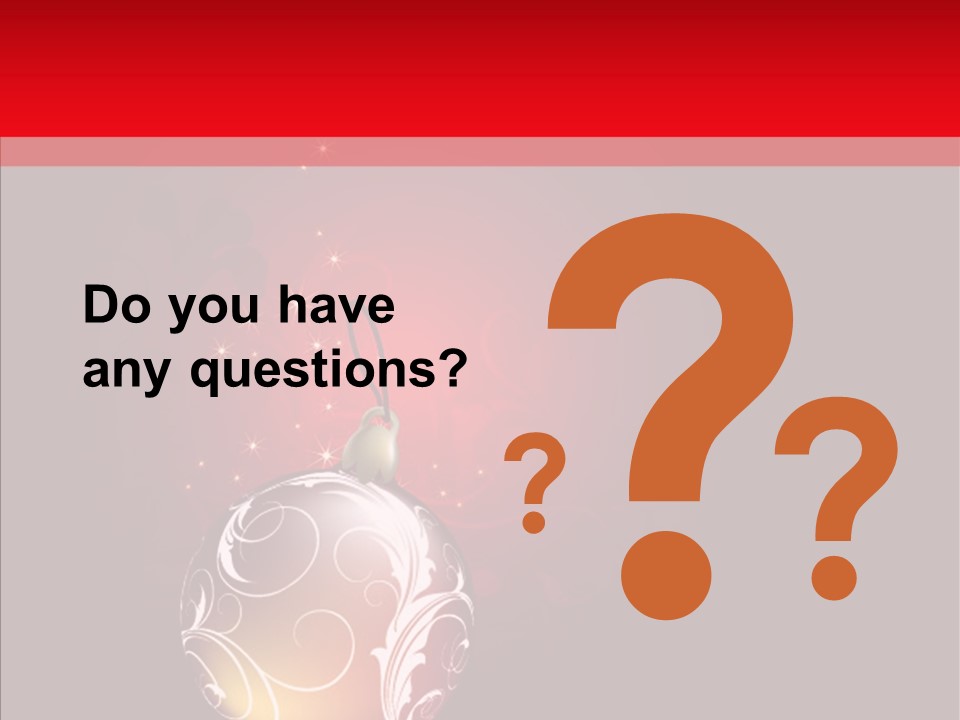 Xmas Winter Sphere PowerPoint Template