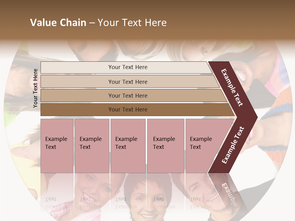 People Throng Surprise PowerPoint Template