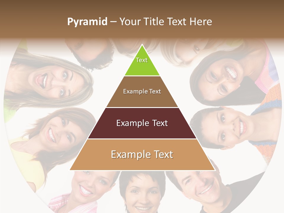 People Throng Surprise PowerPoint Template