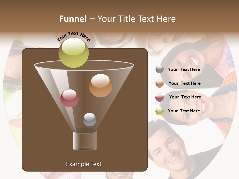 People Throng Surprise PowerPoint Template