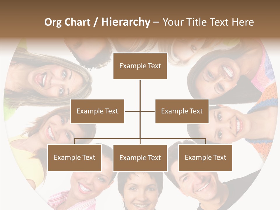 People Throng Surprise PowerPoint Template