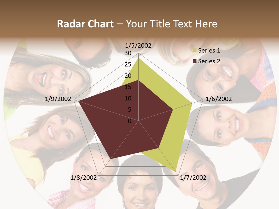 People Throng Surprise PowerPoint Template