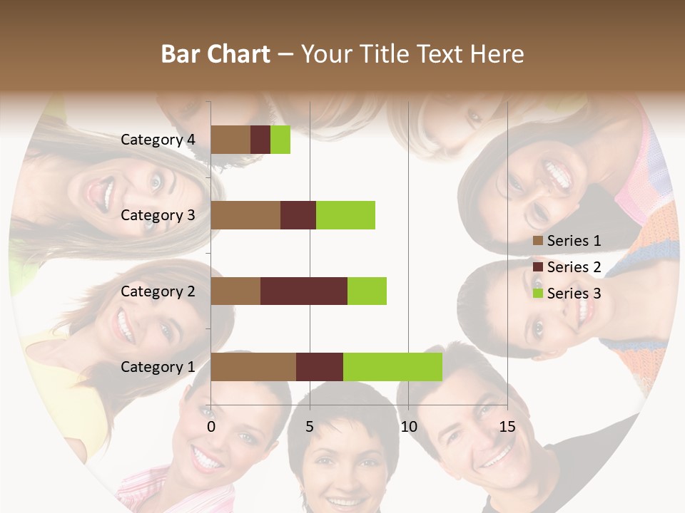 People Throng Surprise PowerPoint Template