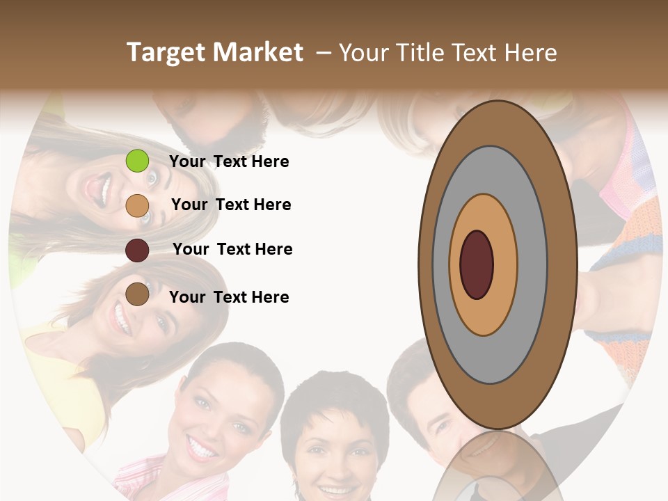 People Throng Surprise PowerPoint Template