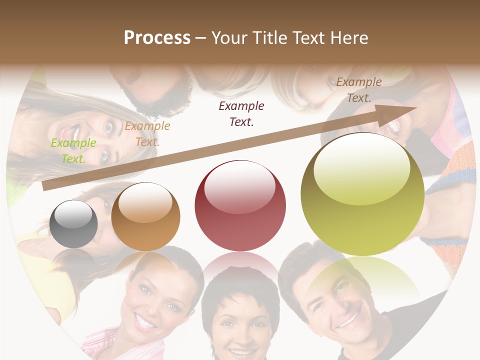 People Throng Surprise PowerPoint Template