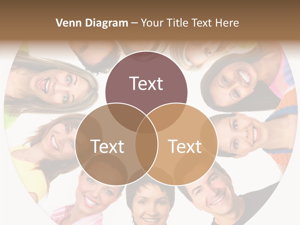 People Throng Surprise PowerPoint Template