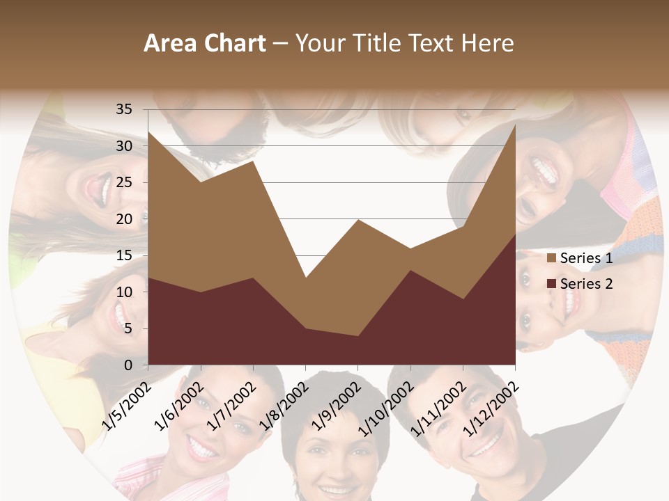 People Throng Surprise PowerPoint Template