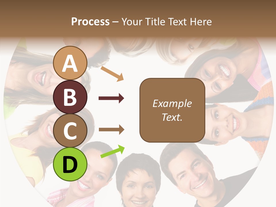 People Throng Surprise PowerPoint Template