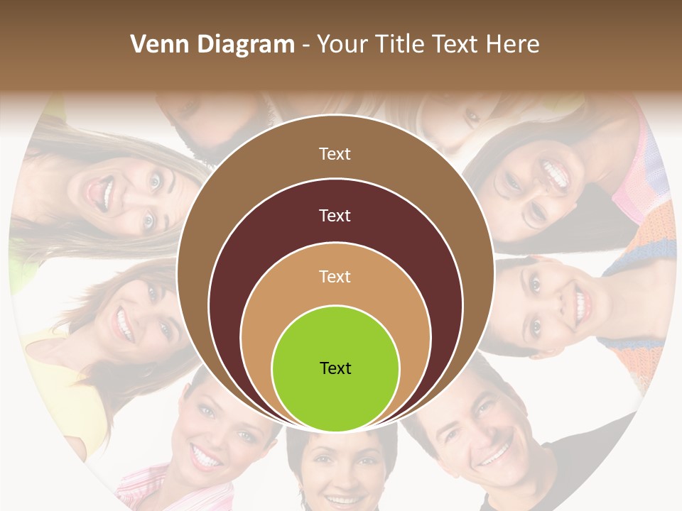 People Throng Surprise PowerPoint Template