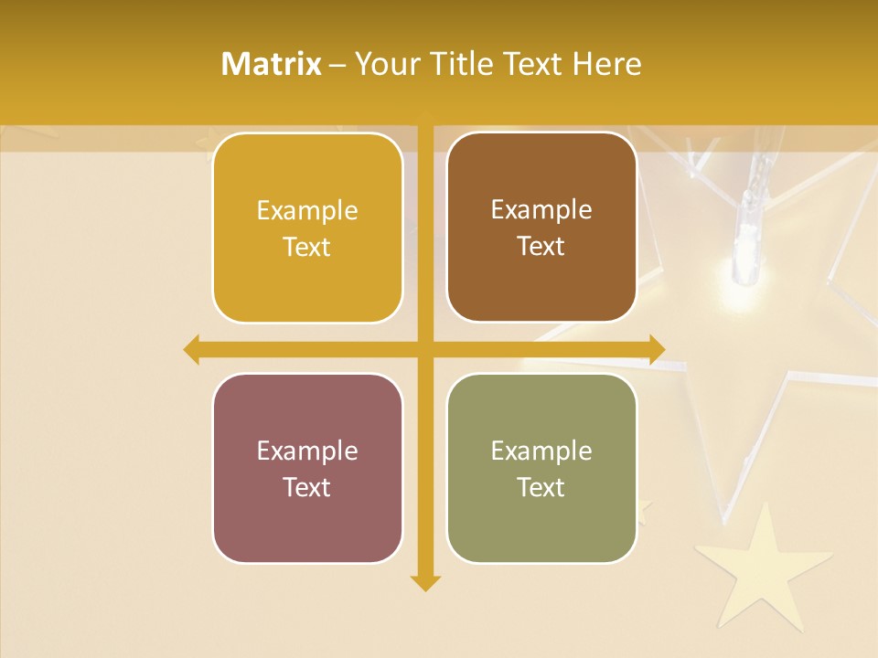Background Lights Holiday PowerPoint Template