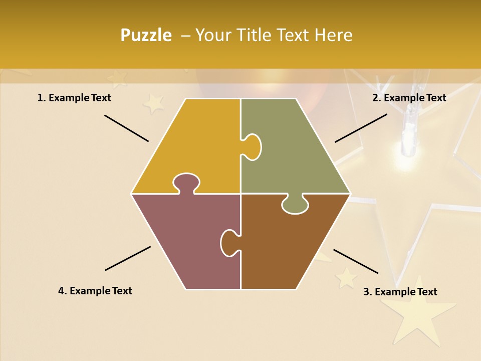 Background Lights Holiday PowerPoint Template