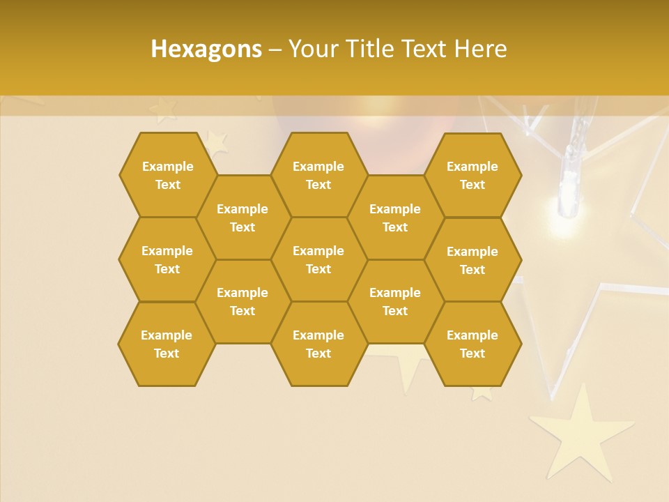 Background Lights Holiday PowerPoint Template