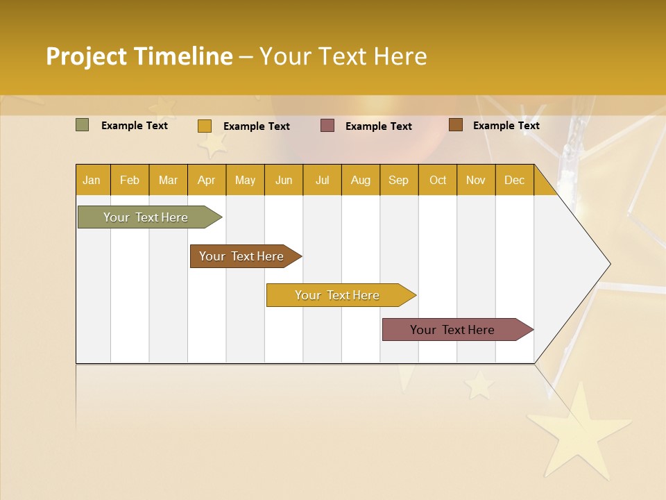 Background Lights Holiday PowerPoint Template