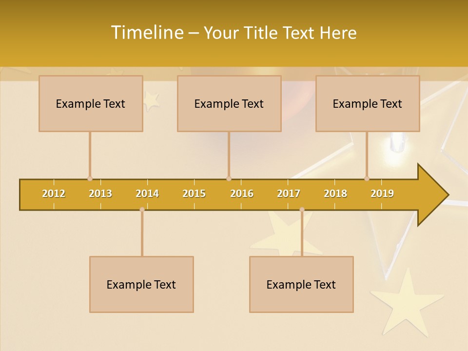 Background Lights Holiday PowerPoint Template
