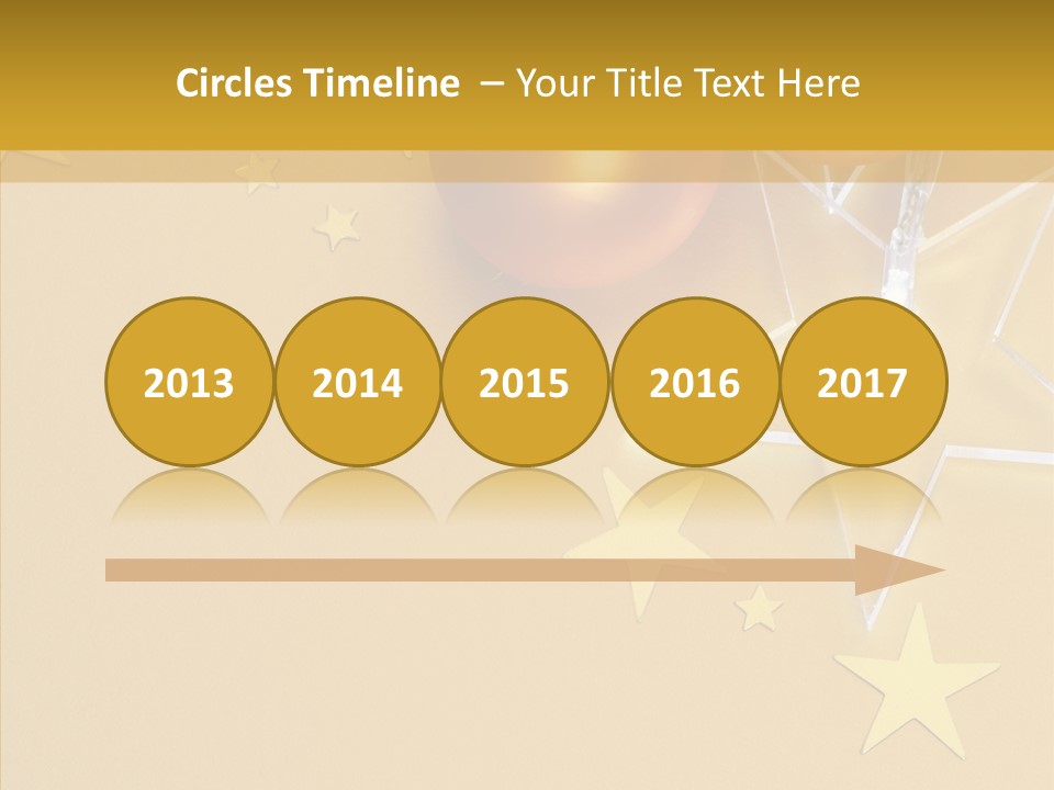 Background Lights Holiday PowerPoint Template