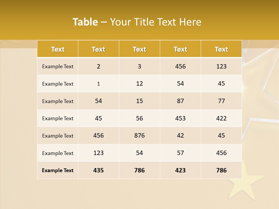Background Lights Holiday PowerPoint Template