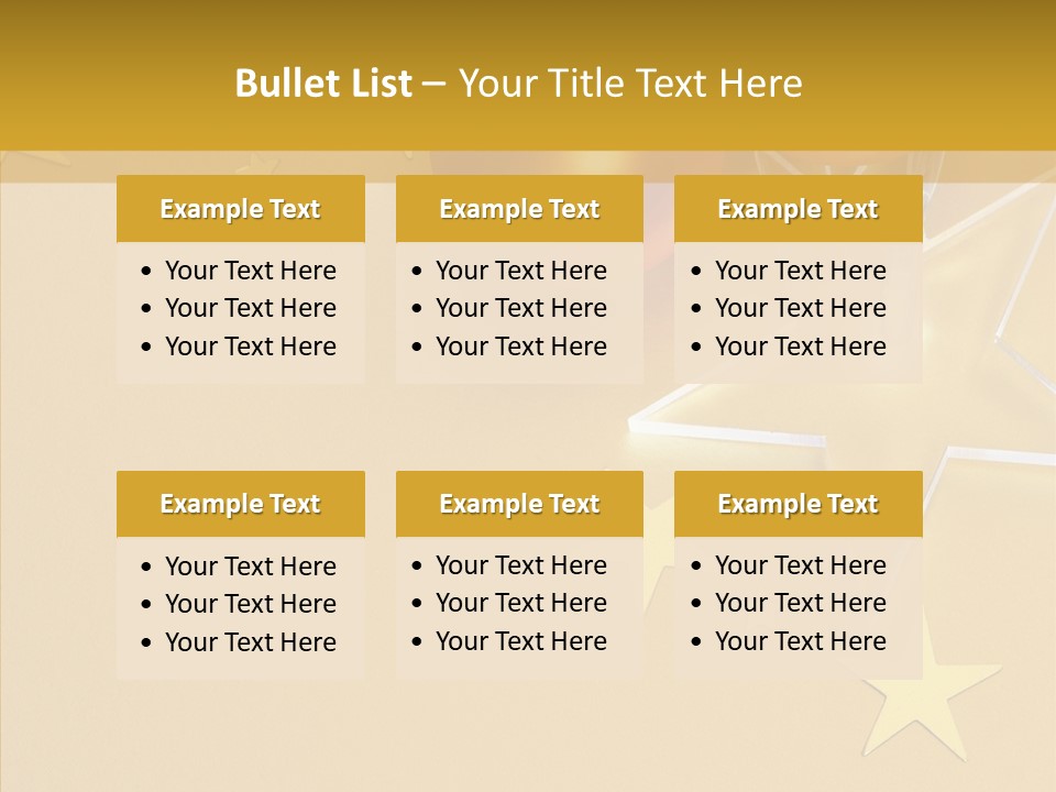 Background Lights Holiday PowerPoint Template