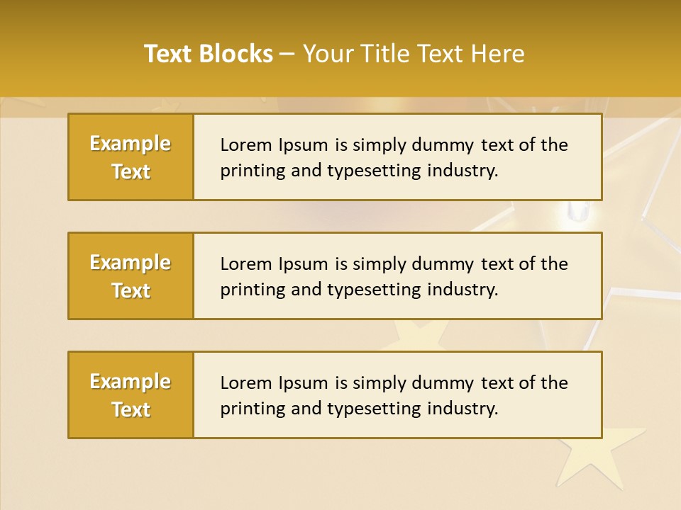 Background Lights Holiday PowerPoint Template