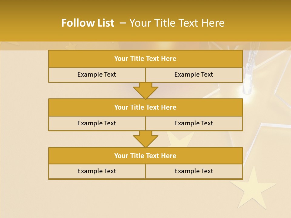Background Lights Holiday PowerPoint Template