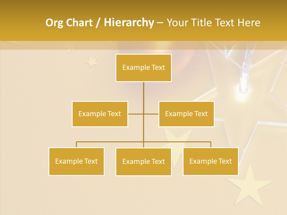 Background Lights Holiday PowerPoint Template