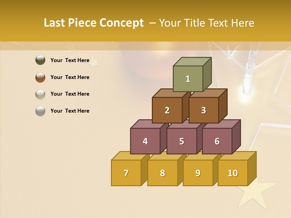 Background Lights Holiday PowerPoint Template