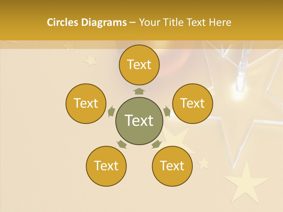 Background Lights Holiday PowerPoint Template