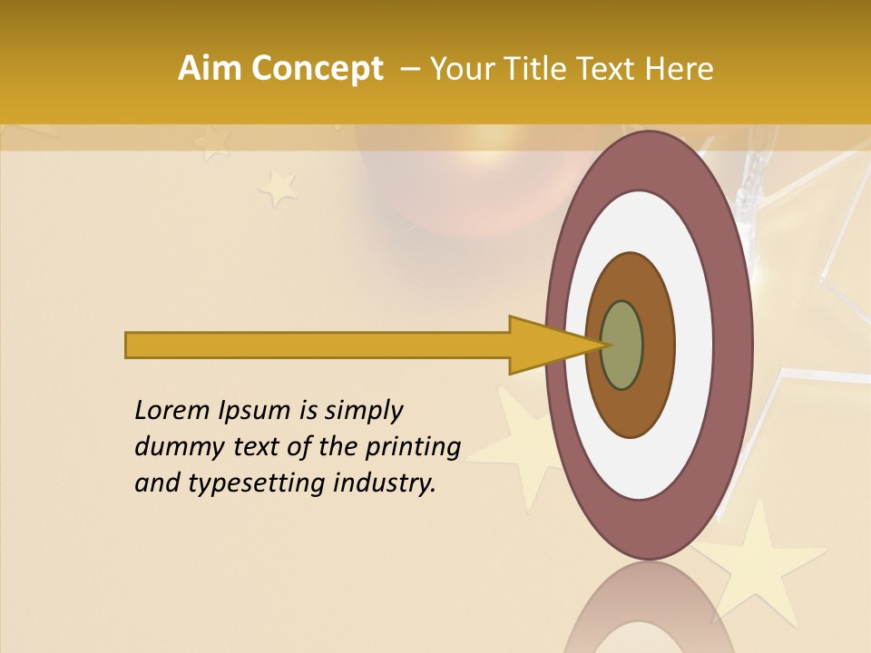 Background Lights Holiday PowerPoint Template