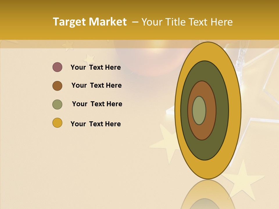 Background Lights Holiday PowerPoint Template