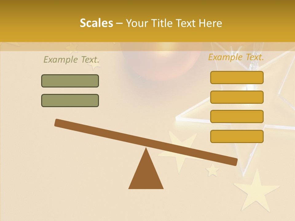 Background Lights Holiday PowerPoint Template