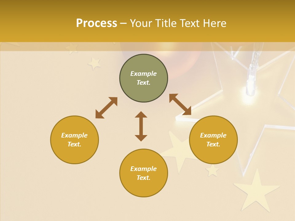 Background Lights Holiday PowerPoint Template