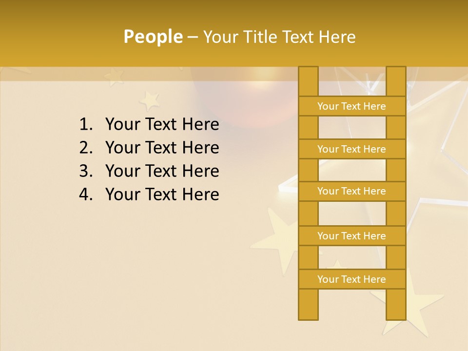 Background Lights Holiday PowerPoint Template