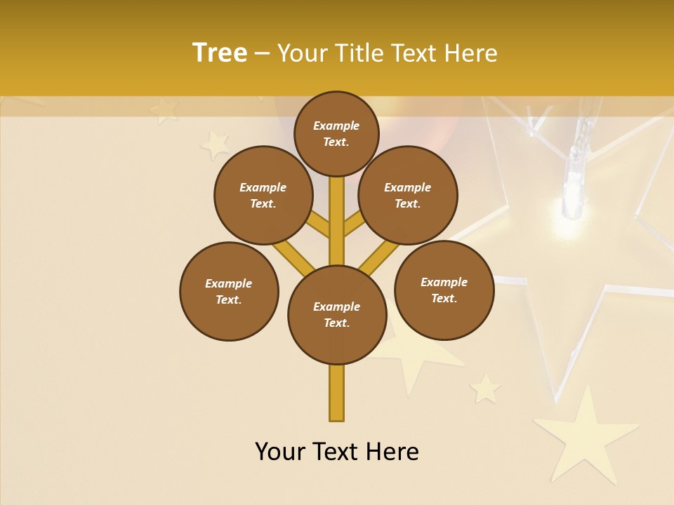 Background Lights Holiday PowerPoint Template