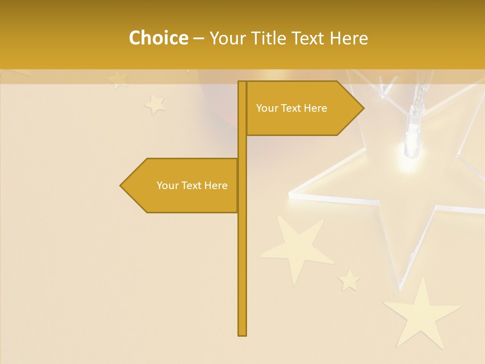 Background Lights Holiday PowerPoint Template