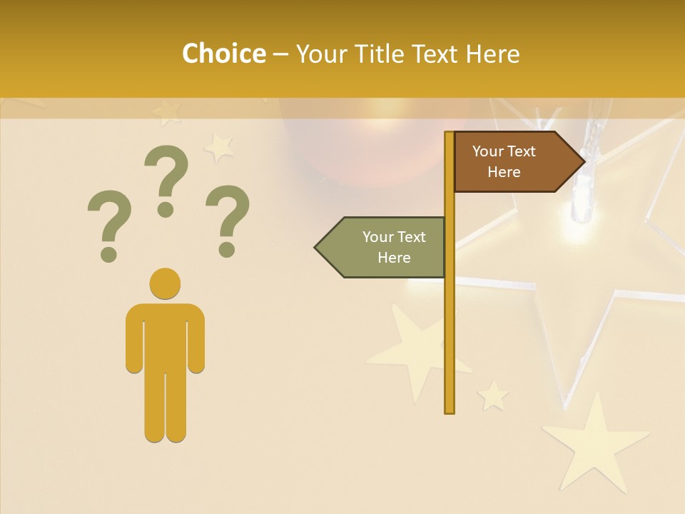 Background Lights Holiday PowerPoint Template